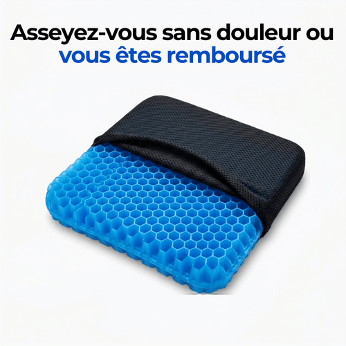 Soulagez votre dos et restez assis des heures sans douleur