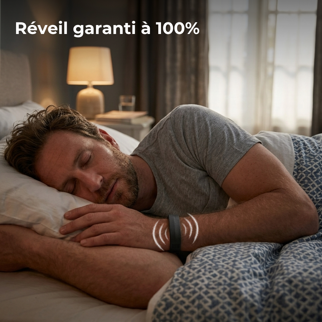 AuraSleep™ - Remplace vos 10 alarmes par une vibration.