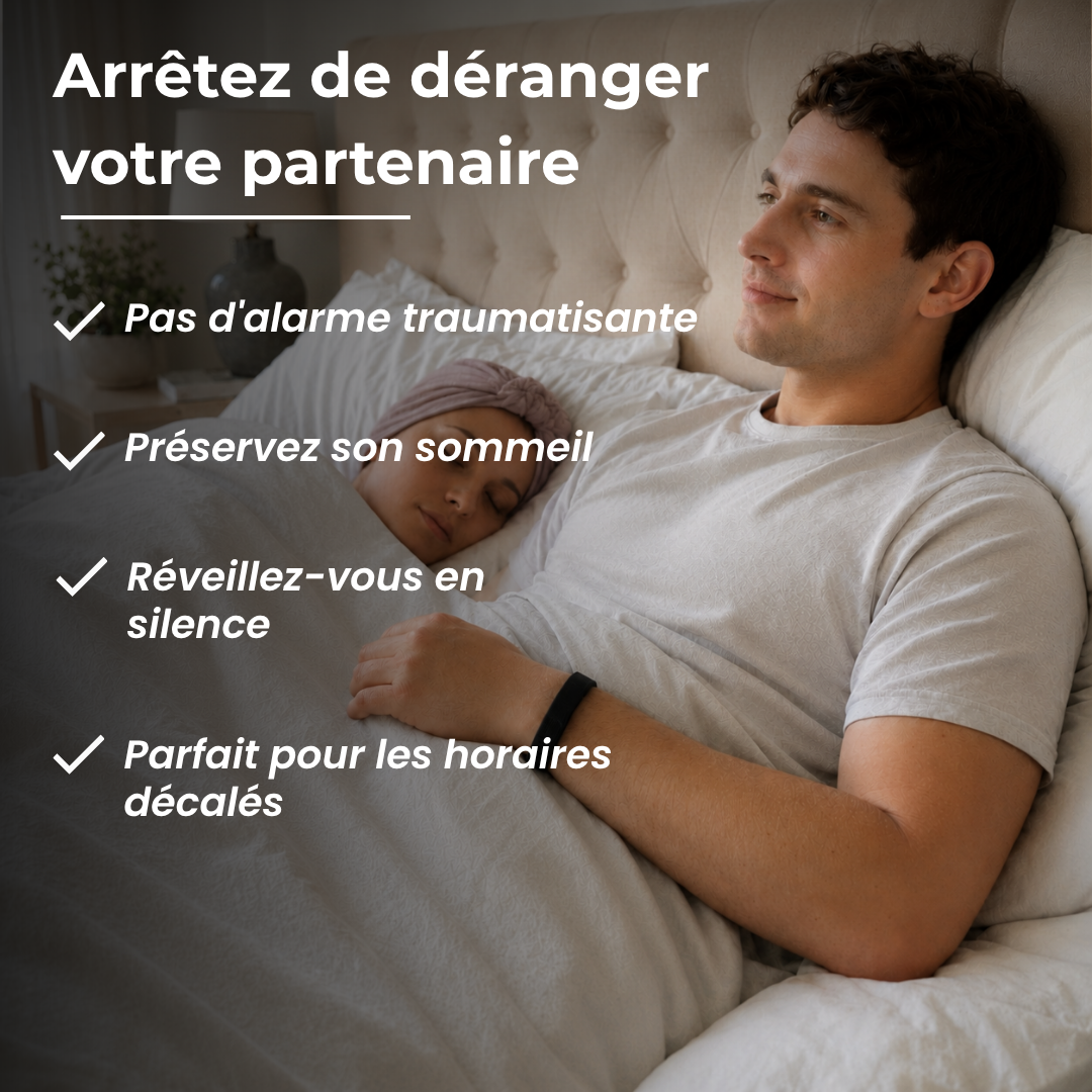 AuraSleep™ - Remplace vos 10 alarmes par une vibration.
